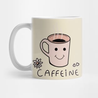 Caffein Cute coffee cup Mug